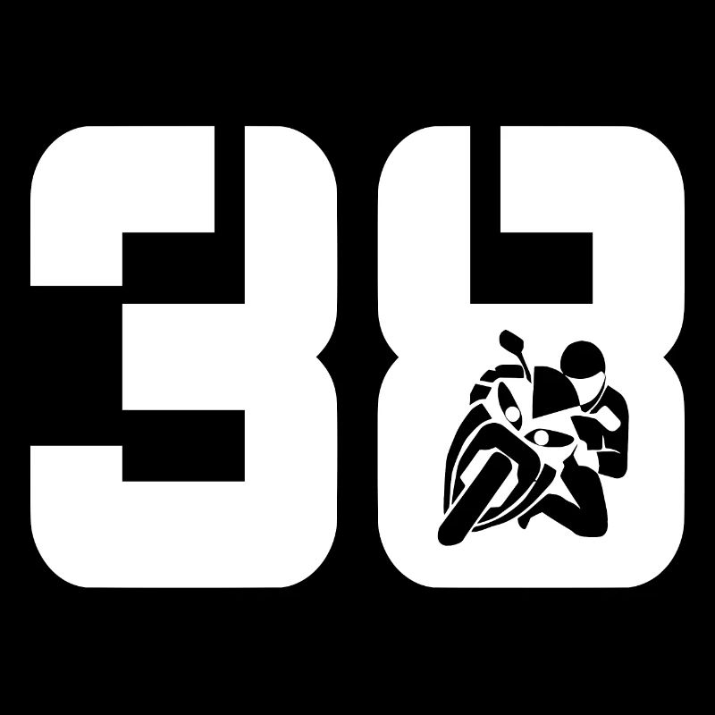 38 Motorrad Biker