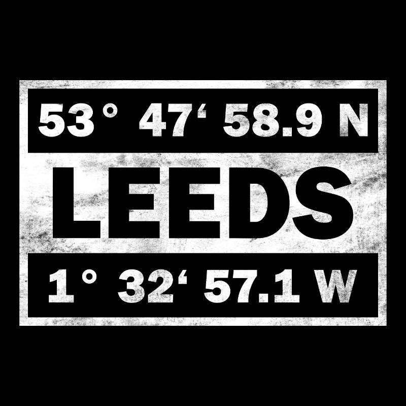 Leeds Coordinates City England Leeds
