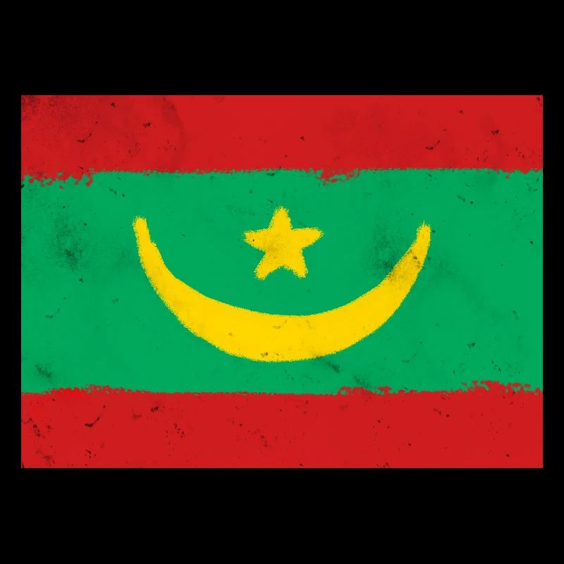 Drapeau de la Mauritanie