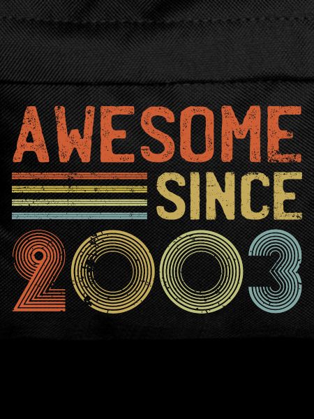 Retro 2003 Celebration Graph Text