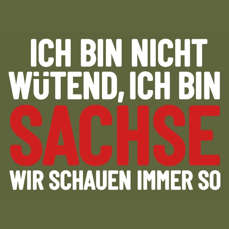 I'm not angry - I'm Saxon