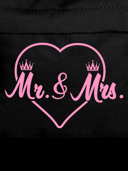 Heart Crowns Mr & Mrs Design