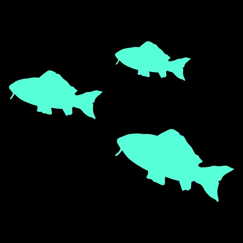 Neonfisch  Silhouetten