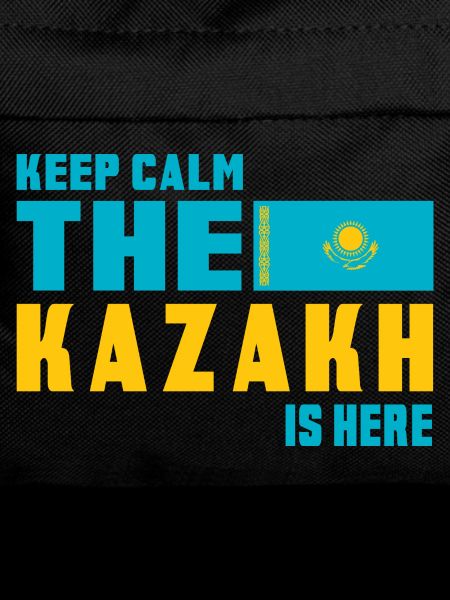 Keep Calm Kasachstan Flaggen Design