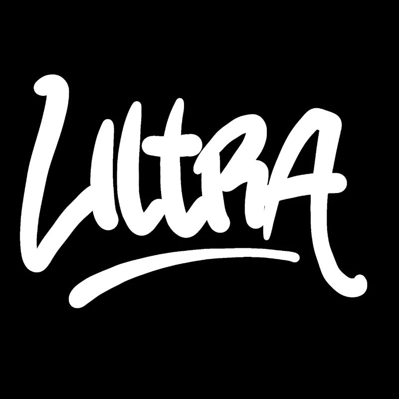Ultra Schriftzug
