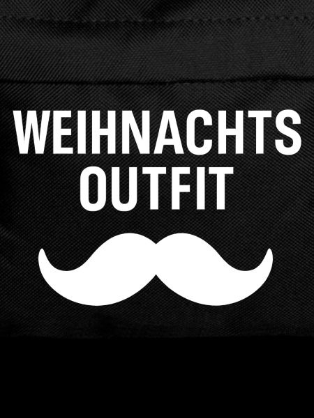 Christmas Outfit Santa Mustache