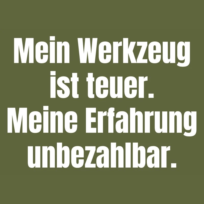 Tools expensive, experience priceless