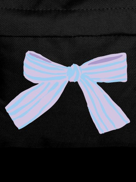 Nœud pastel Bleu-Violet