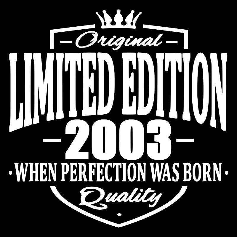 Limited edition 2003