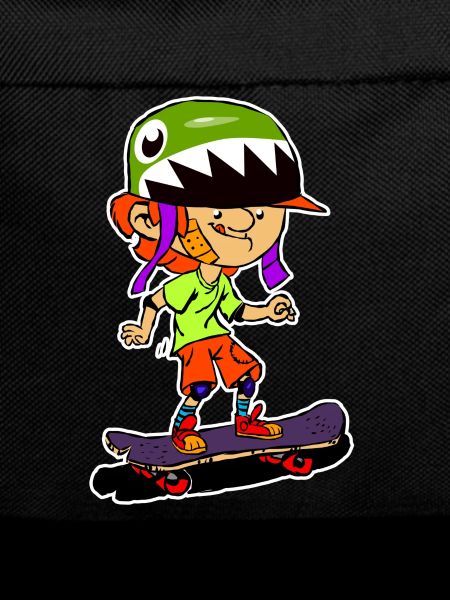 Sharkhelm Skateboy