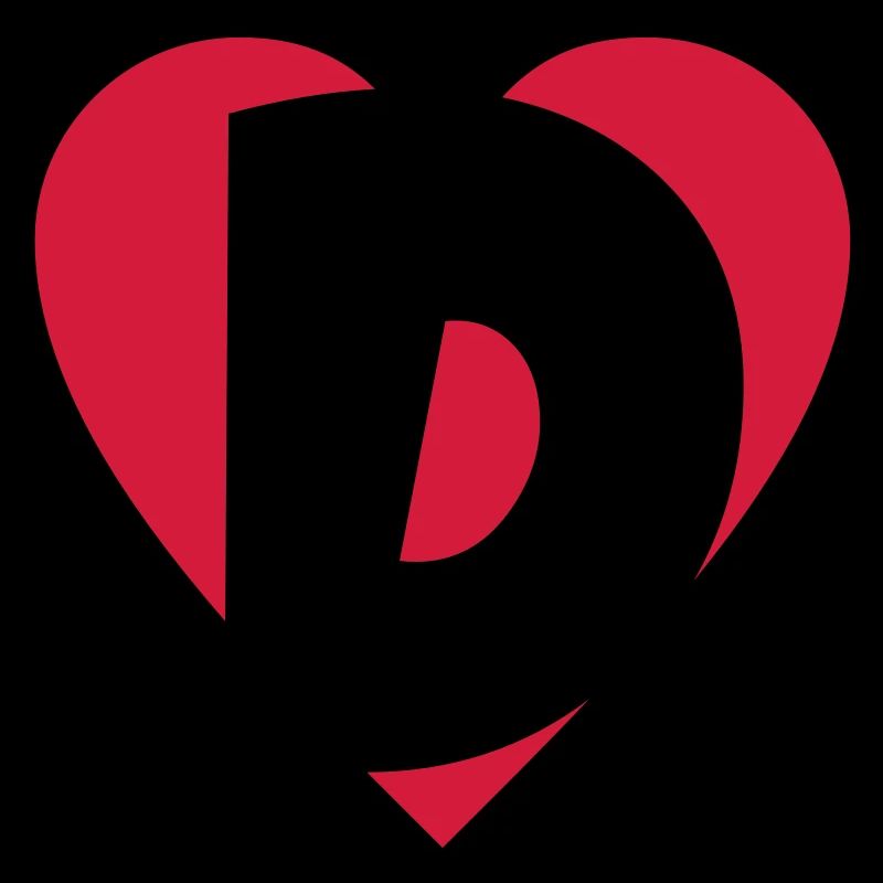 Heart D - I love D