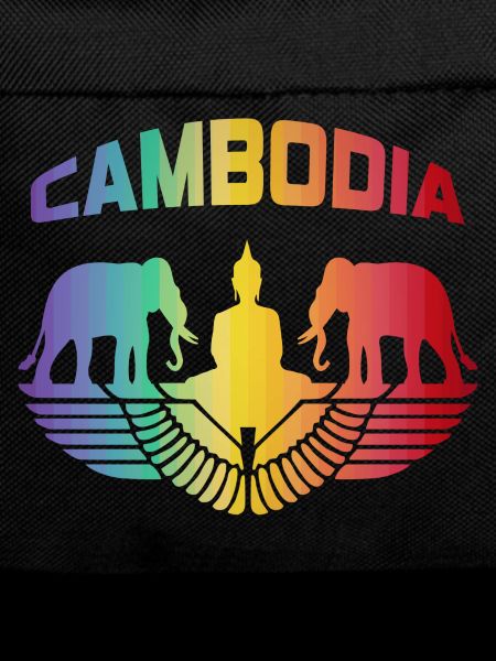 Cambodia Elephant with Buddha / Gift