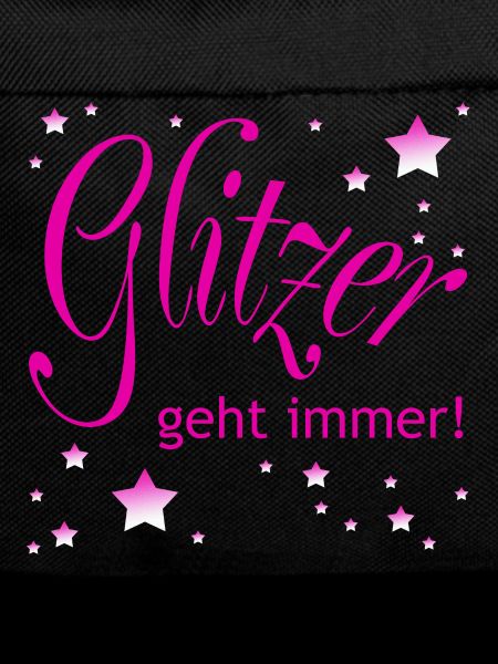 Glitzer geht immer