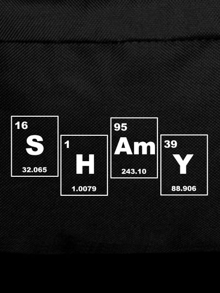 SHAMY Periodic Table Typography