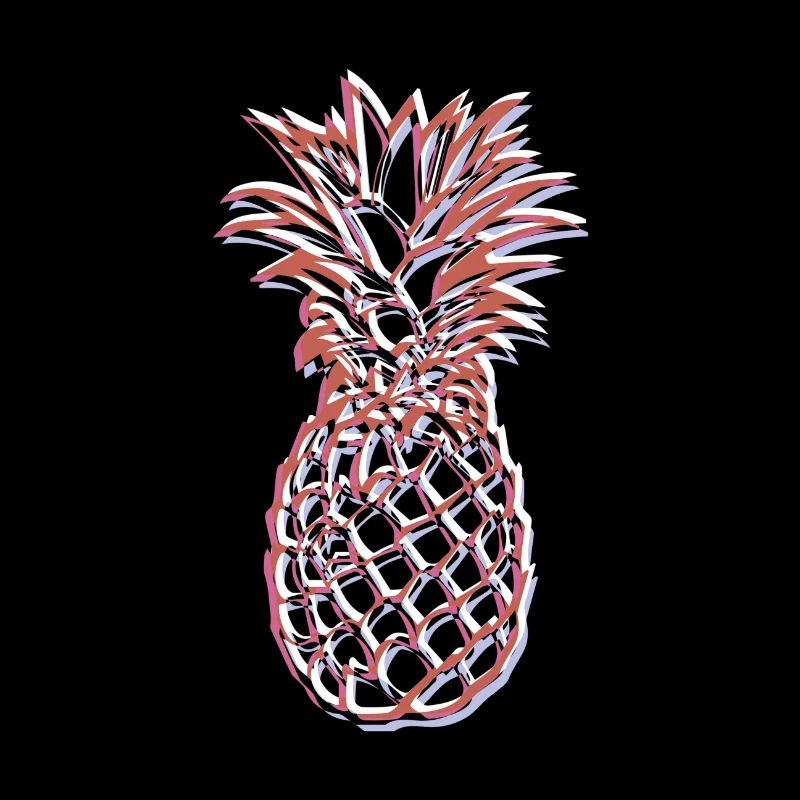 Ananas rouge