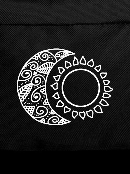 Moon sun mandala