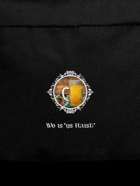 House question with beer glass