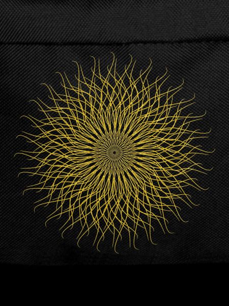 Goldenes Sonnenmandala