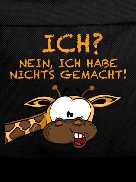 Ich war es nicht Giraffe