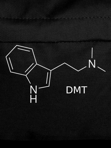 DMT molecule - white with name