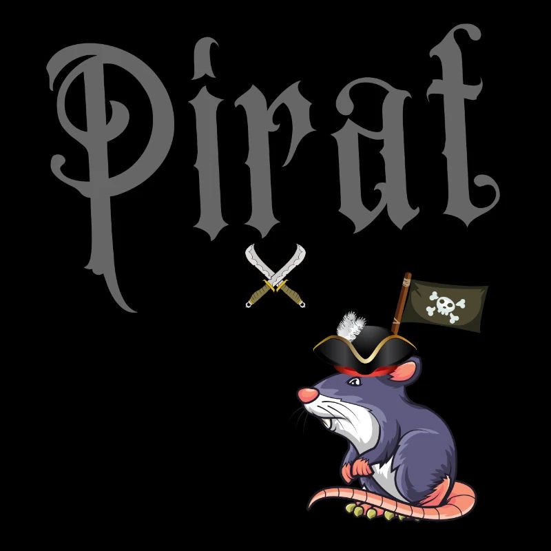 Pirate Pi Rat Pi Rat (Gift Idea)