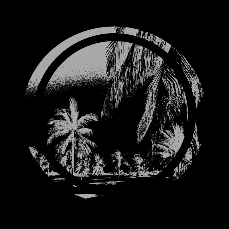 Palm trees palm cool design