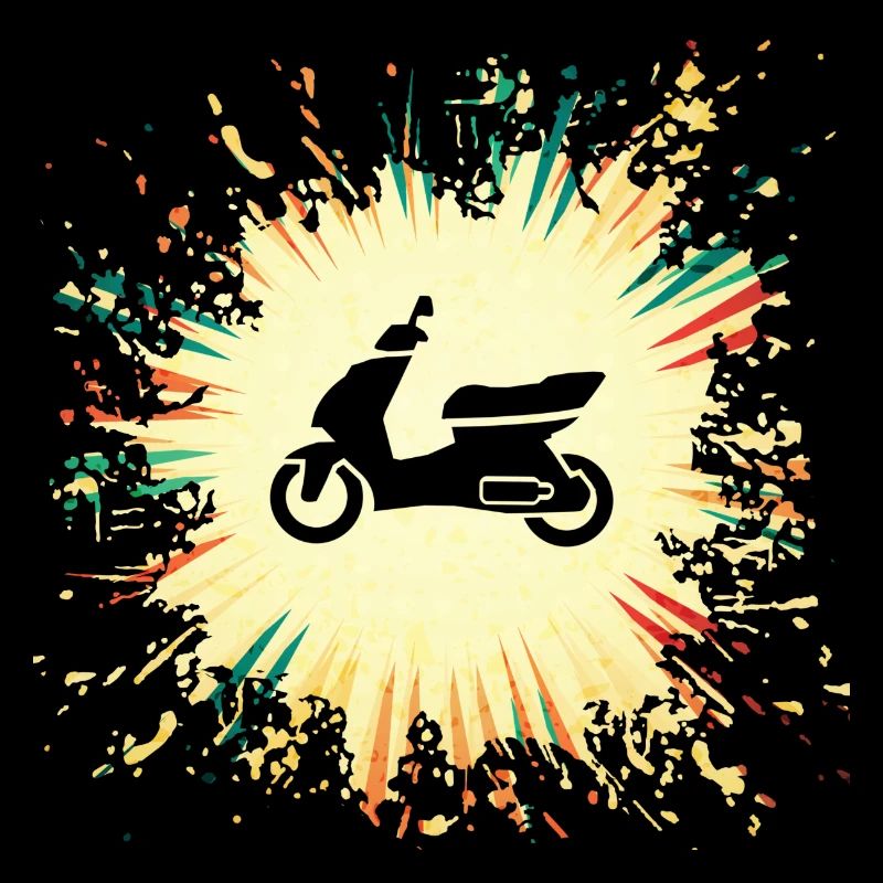 Scooter cyclomoteur