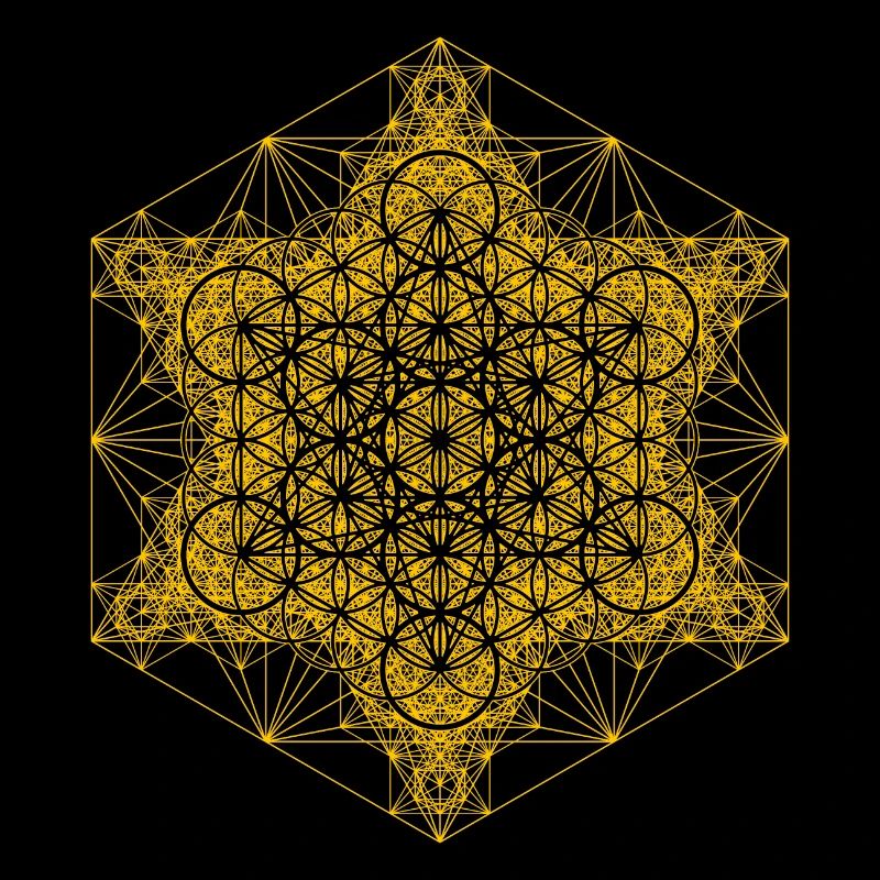 Métatrons Super Structure Gold