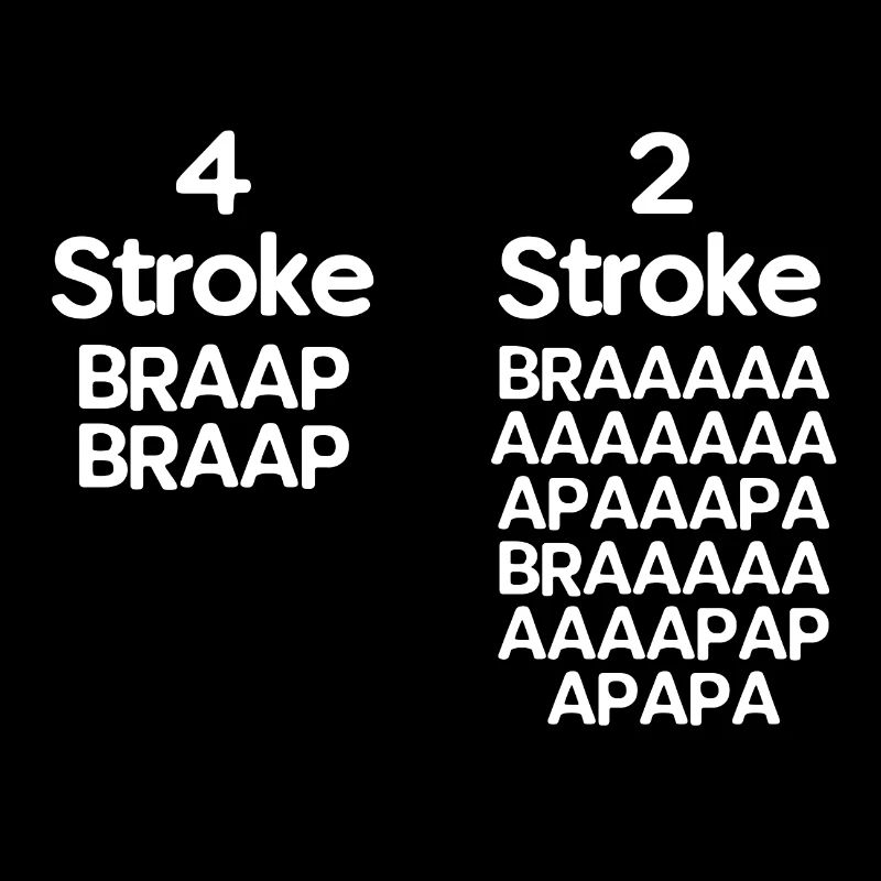 4 stroke vs. 2 stroke