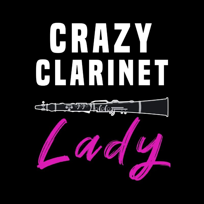 Crazy clarinet lady