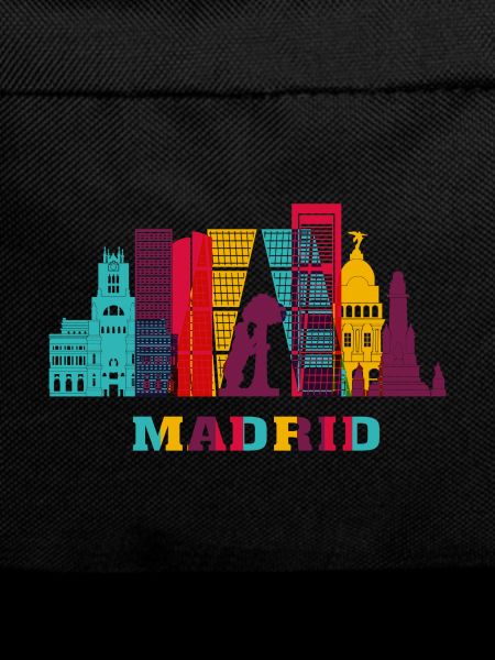 Madrid City Skyline Spain Landmark