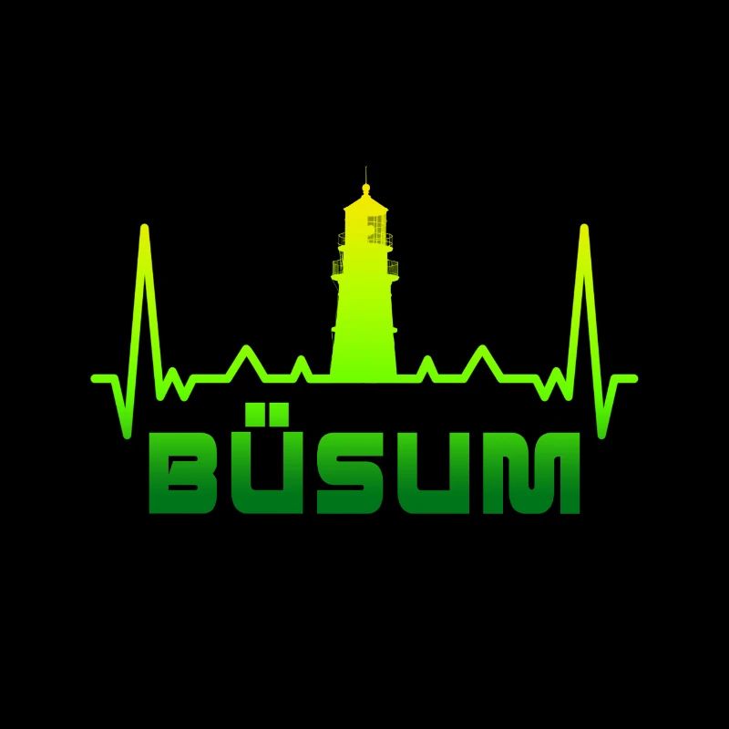 Büsum Leuchtturm Design / Geschenkidee