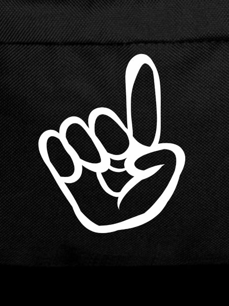 Handzeichen Geschenk Melden Zeigefinger