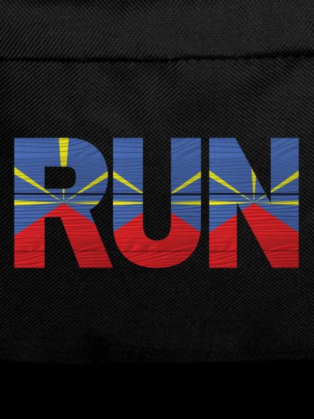 Run Reunion Island Flag