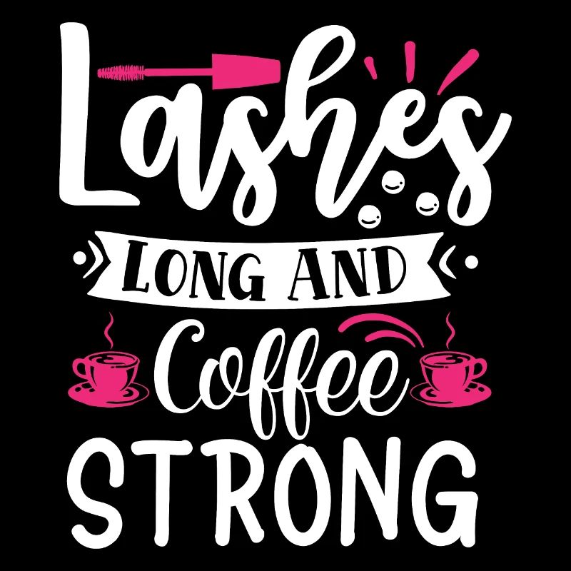 Lashes Long And Coffee Strong Makeup Beauty