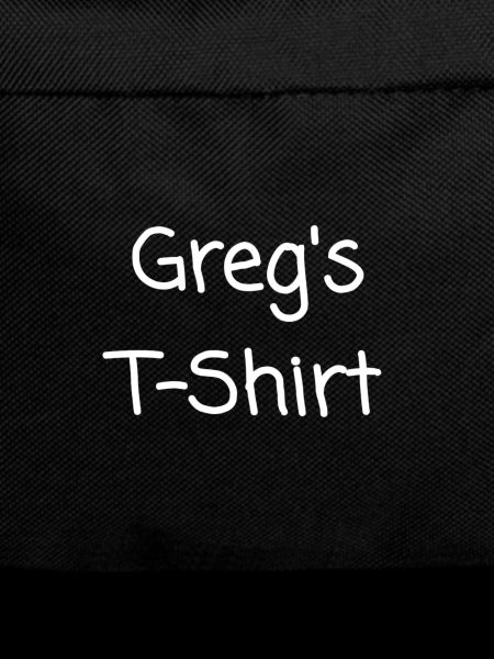 Greg's T-Shirt