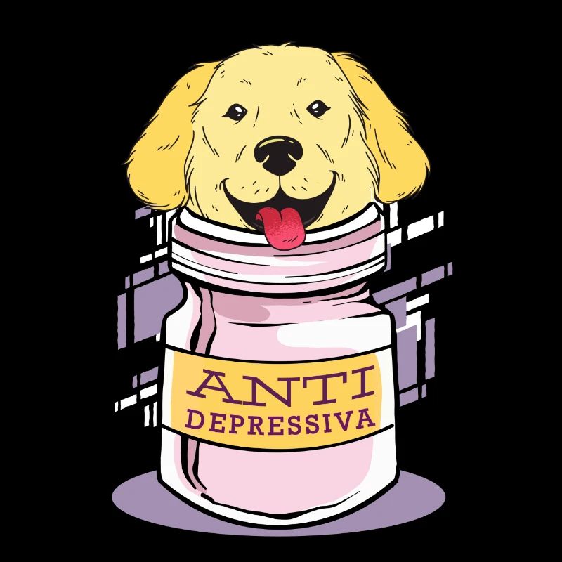 Golden Retriever Depression Pills