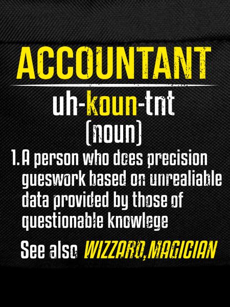 Accountant: A Person Appreciates Dictionary