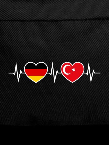 German-Turk Germany Turkey Heart Heartbeat