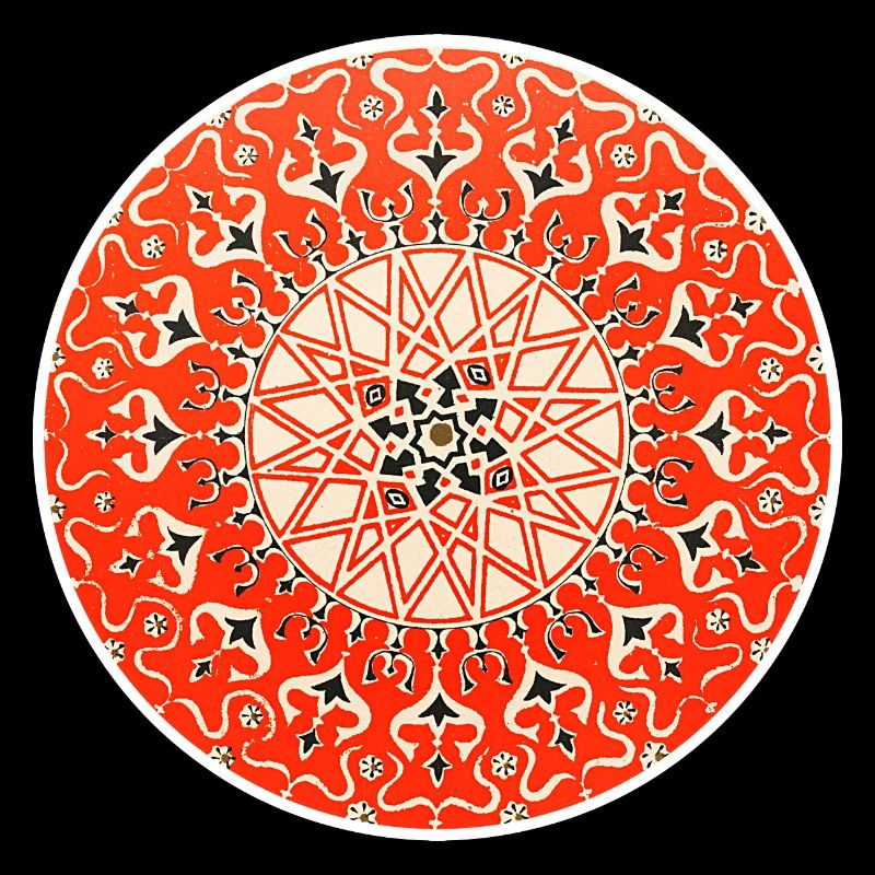 Mandala-Rosette Vintage