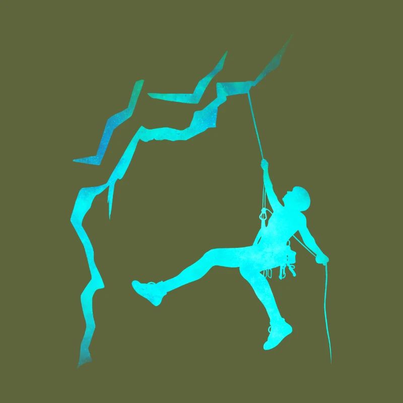 Climbing climber / climber