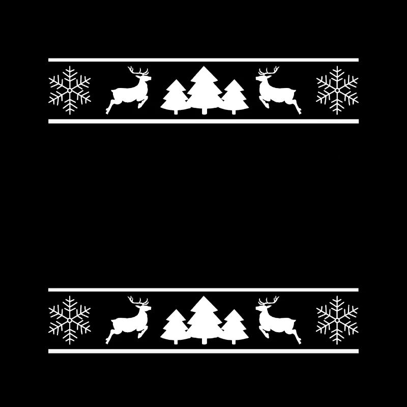 Christmas Frame Beam Reindeer Decoration