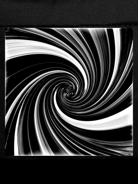 Schwarz-weißer Wirbel