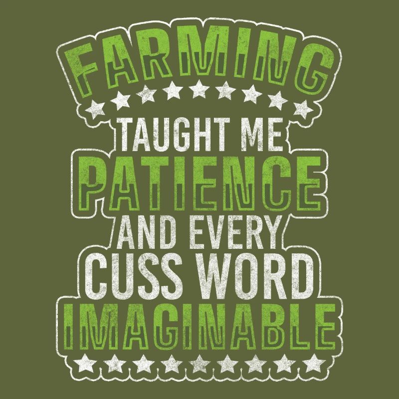 Farmer Cattle Cereals