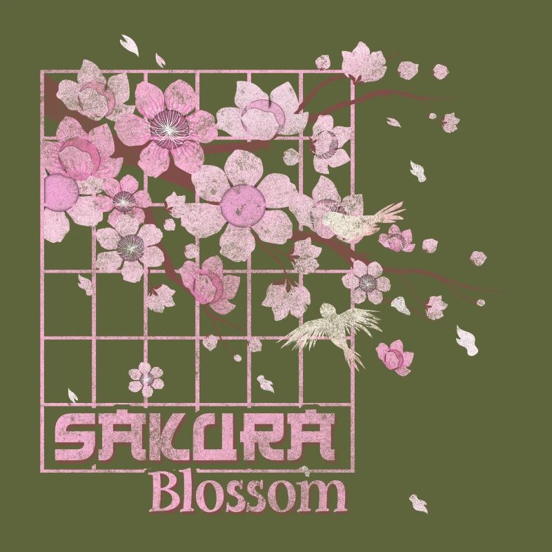 Cherry Blossoms Nature Symbol Pink