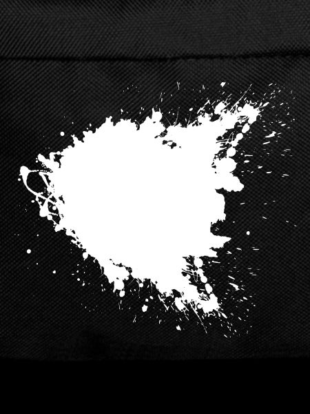 Großer Schwarzer Farbfleck