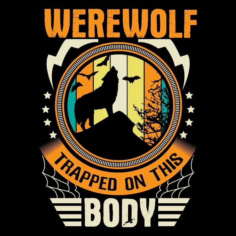 Halloween Werwolf Geschenk