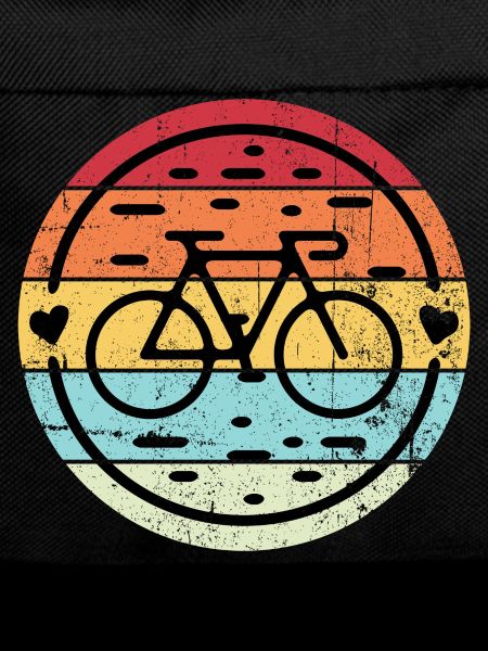 Retro Rainbow Fahrrademblem