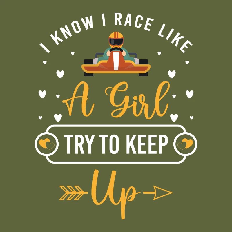 Kart track driver