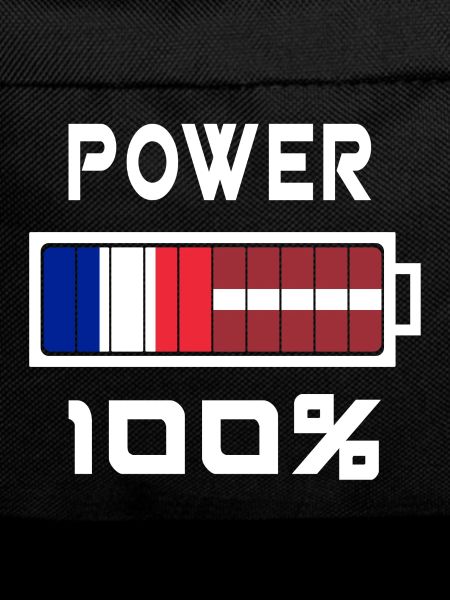 Latvia and France Power 100%